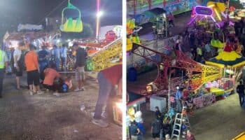 Accidente en feria de Acapulco dejó dos lesionados y pánico entre turistas: Periodista | Video