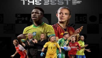 Aitana Bonmatí y Vinícius Jr ganan el premio FIFA The Best