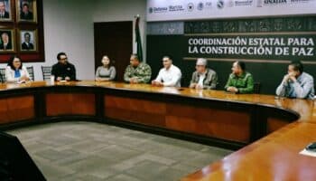 García Harfuch y Rocha encabezan reunión de seguridad en Sinaloa