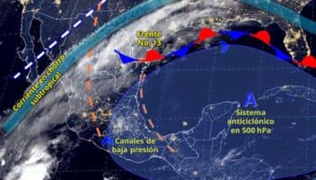 Interacción de sistemas meteorológicos provocará lluvias en varios estados