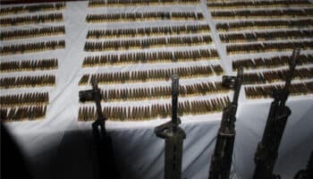 Así se ve el arsenal incautado a la facción de "El Mayito Flaco" en Mazatlán, Sinaloa | Video