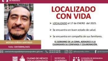 Localizan con vida al fotoperiodista Moysés Zúñiga Santiago