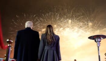 Triunfal regreso de Trump a Washington para dar comienzo a los actos de su investidura