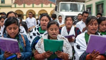 Indígenas exigen justicia y desarme de grupos criminales en Chiapas