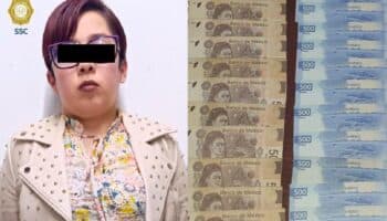 Detienen a mujer que extorsionaba a adultos mayores con sus pensiones