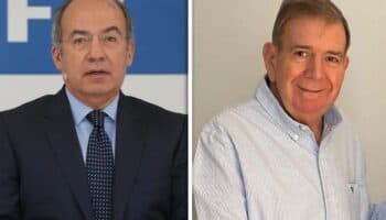 Calderón dice que acompañará a Edmundo González 'hasta que las circunstancias lo permitan'