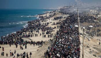 Regresan miles de desplazados palestinos a la Franja de Gaza: ONU | Video