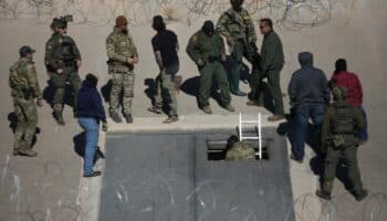 Video y fotos | Hallan narcotúnel en el río Bravo para cruzar migrantes y droga