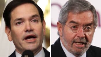 Juan Ramón de la Fuente y Marco Rubio conversan sobre fentanilo y migración