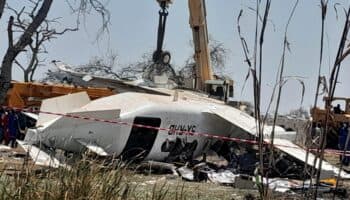 Avión se estrella en Sudán del Sur; fallecen 20 personas