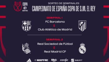 Quedan definidas las Semifinales de la Copa del Rey