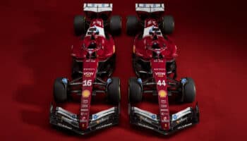 F1: Estrenan Hamilton y Leclerc, pilotos de Ferrari, el SF-25 | Video