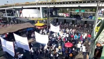 Bloqueos y manifestaciones complican vialidades en la CDMX y Valle de México
