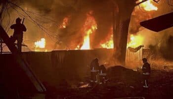 Rusia y Ucrania cruzan ataques masivos con drones