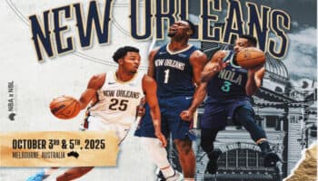 Desembarca NBA en Australia con New Orleans Pelicans