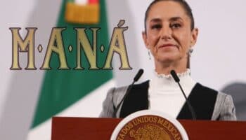 Sheinbaum respalda que Maná sea la primer banda en español en el Salón de la Fama