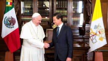 Peña Nieto reaparece para dar el pésame por muerte del Papa Francisco