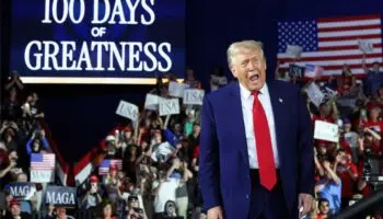 'Acabamos de empezar. Aún no han visto nada': Trump tras sus primeros 100 días