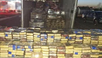 Cae en Sonora sujeto que transportaba 701 kilos de cocaína ocultos en paquetes de café