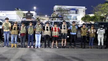 Detienen a 12 presuntos integrantes del CJNG en Tabasco; cinco guatemaltecos