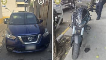 Aseguran camioneta y moto presuntamente ligadas al asesinato de colaboradores de Brugada