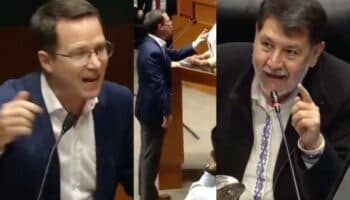 Anaya y Noroña se enfrentan en el Senado: 'Pedazo de ... político' | Videos