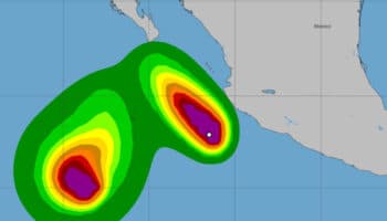 Huracán Bárbara: alerta por lluvias fuertes y corrientes potencialmente mortales