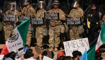 Trump envía marines y guardias nacionales para intentar sofocar protestas en LA