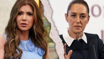 Secretaria de Seguridad de EU acusa a Sheinbaum de incitar protestas violentas en Los Ángeles