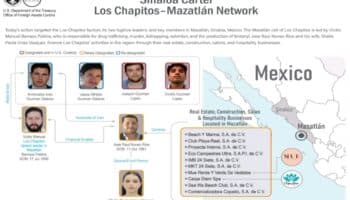 EU sanciona a 'Los Chapitos' y su red operativa en Mazatlán por tráfico de fentanilo