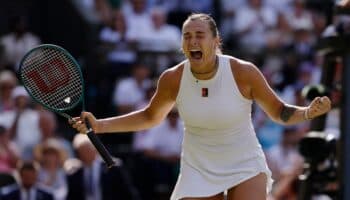 Wimbledon 2025: Sabalenka libra gran susto y jugará su tercera Semifinal en el All England Tennis Club | Video
