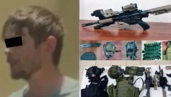 Cae estadounidense con credencial de la CIA y armas en Edomex