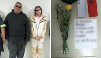 Intentan linchar y detienen a pareja de presuntos extorsionadores que entregaba flores