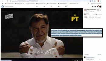 Cuando Noroña era 'Pueblo': el senador Fernández Noroña se opuso al registro de una frase son su apellido