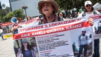 Marchan para exigir localización de Ana Amelí García, desaparecida en el Ajusco