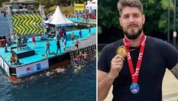 Desaparece nadador ruso durante competencia en el Bósforo | Video