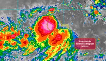 Depresión tropical Diez-E en el Pacífico se intensifica a tormenta tropical Juliette