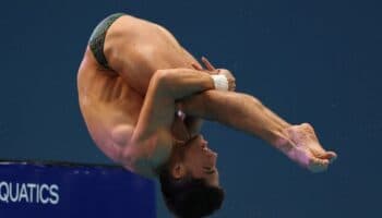 Mexicano deja fuera del medallero a los chinos con espectacular cuádruple mortal y medio | Video