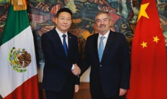 De la Fuente recibe en SRE a embajador de China, en medio de tensiones comerciales