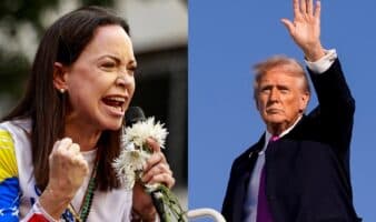 Trump dice no saber quien es Corina Machado, quien le dedicó su Premio Nobel de la Paz