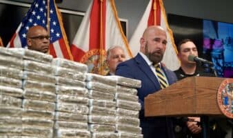 Florida intercepta 173 kilos de cocaína que venían desde la frontera de México