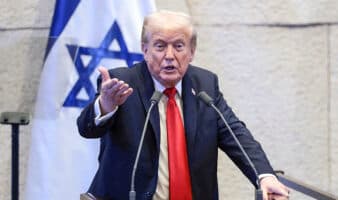 Trump no cree que Israel vaya a usar una bomba nuclear contra Irán: 'Nunca haría eso'