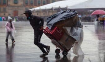 Habrá lluvias fuertes en la mayor parte del país; tormentas y posible granizo en CDMX y Edomex
