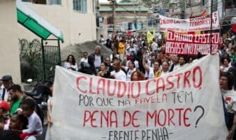 Miles de personas protestan en Río de Janeiro por operativo que dejó 132 muertos