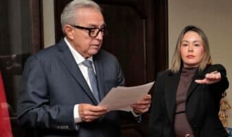 Rocha Moya llamó ‘meserita’ a Yeraldine Bonilla en abril, ahora la hizo secretaria de Gobierno