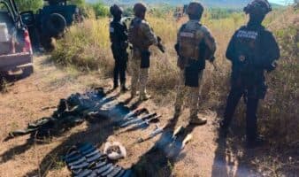 Sinaloa | Abaten a 7 presuntos delincuentes en Tepuche, relacionados con el asesinato de un militar