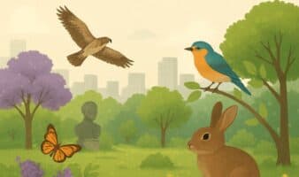 Un oasis vivo en el Parque de los Periodistas Ilustres de la CDMX