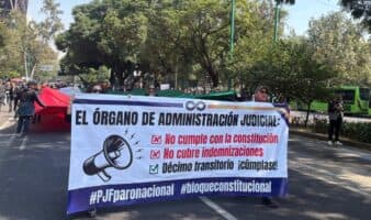 JUFED condena uso de la fuerza contra juzgadores cesados que exigen indemnización