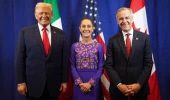 Sheinbaum celebra que primera reunión con Trump y Carney salió 'excelente'