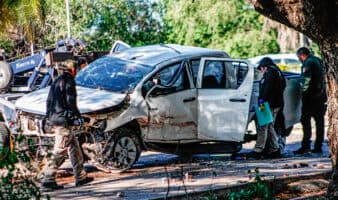 Comandante municipal resulta herido tras persecución y volcadura en Culiacán